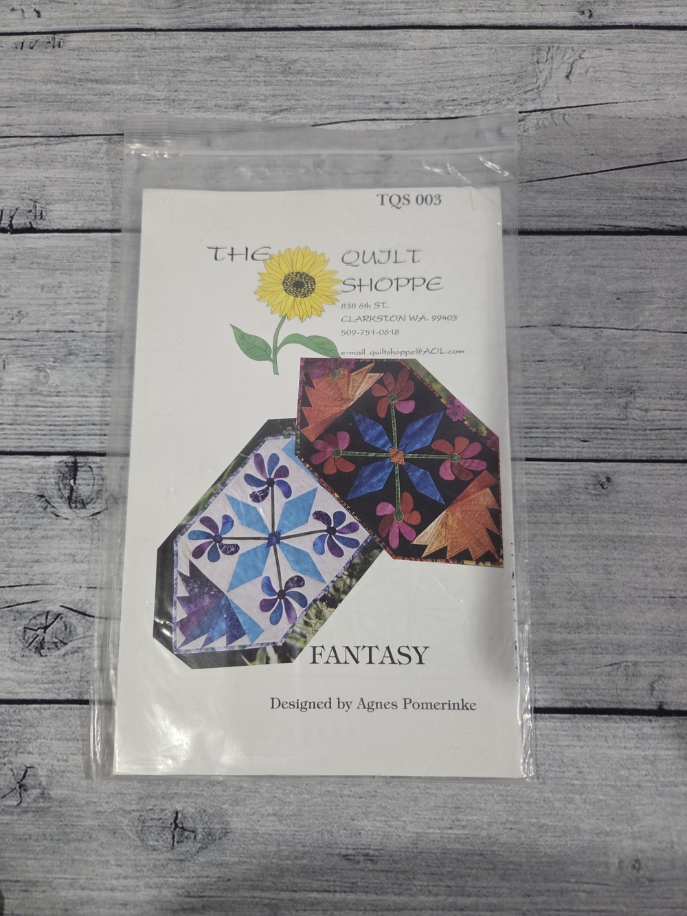 The Quilt Shoppe Quilting Pattern Fantasy